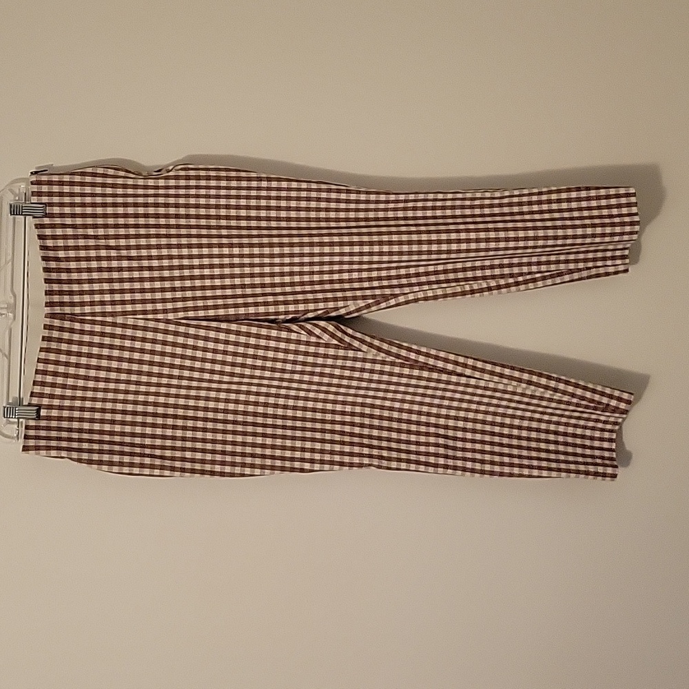 A New Day Checkered Ankle Pants, Size 13